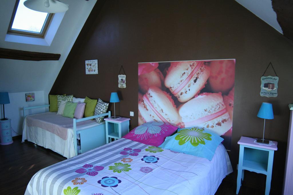Saint-Germain-de-la-Coudre Chambre D'Hotes Du Domaine De La Haute Poignandiere חדר תמונה